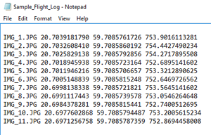 Sample-Flight-Log